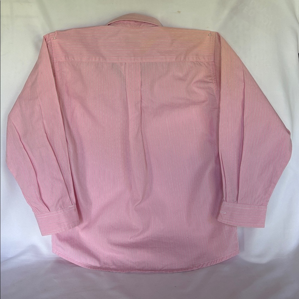 NWT EUROPEAN BRAND NECK & NECK JUNIOR & BABY PINK BOTTOM DOWN SHIRT BOYS’6A - Picture 6 of 13